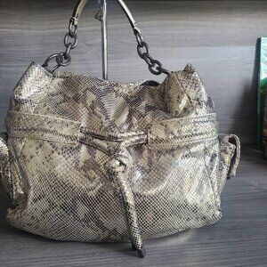 Coach Metallic Python Finish Style # 14770 | Color: Gold/Silver